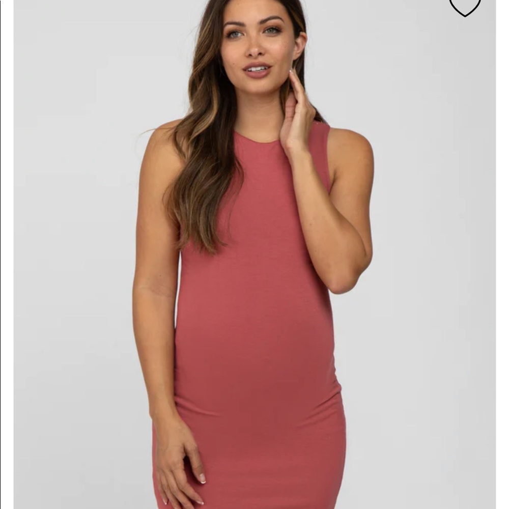 NWT Pinkblush Maternity MIDI dress Small